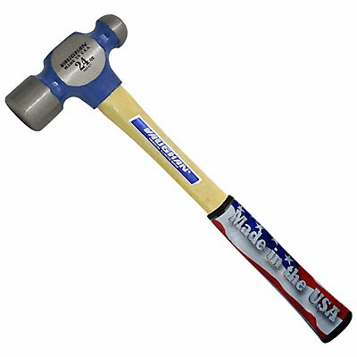 VAUGHAN FS224 Ball Pein Hammer 24 oz Fiberglass Handle