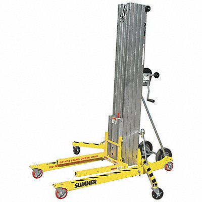 SUMNER 783700 Material Lift Capacity 1000 lb Vertical
