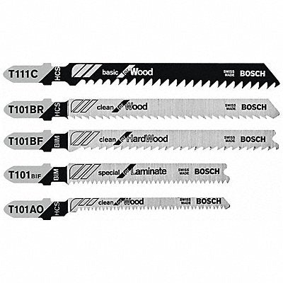 BOSCH TPW005 Jigsaw Blades T Shank Blade PK5