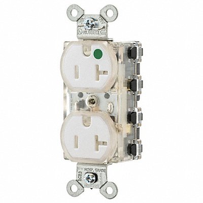 HUBBELL SNAP8300WLTR Snapconnect receptacle