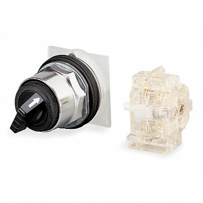 SCHNEIDER ELECTRIC 9001KS11B9001KA1 Selector Switch Non Illuminated 2Pos 30mm Black