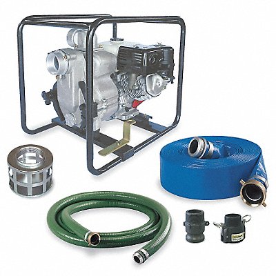 DAYTON 7AJ18 Engine Driven Utility Pump 242cc 3