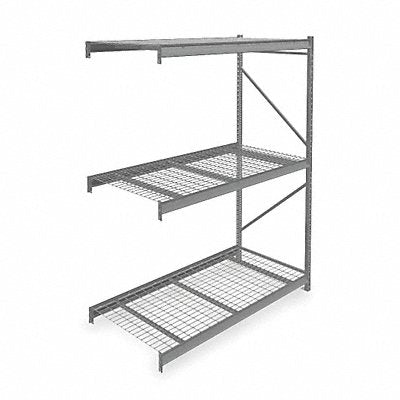 TENNSCO 6940 Bulk Storage Rack AddOn 36inx96inx72in