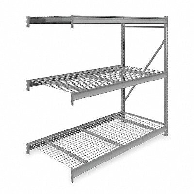 7B335 TENNSCO 6940 Bulk Storage Rack Add On 36inx72inx72in
