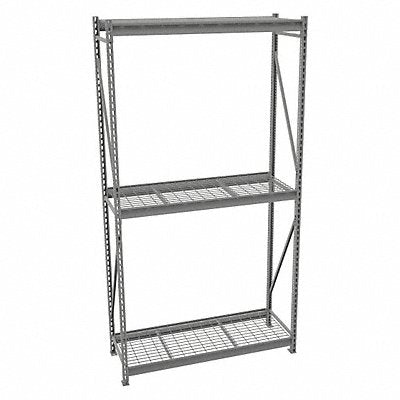 TENNSCO 6940 Bulk Storage Rack Starter Unit 24inx120inx60in 7B496