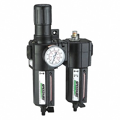 SPEEDAIRE 7D728 FRL 2 pcs 3/4 NPT 5 micron 186 cfm