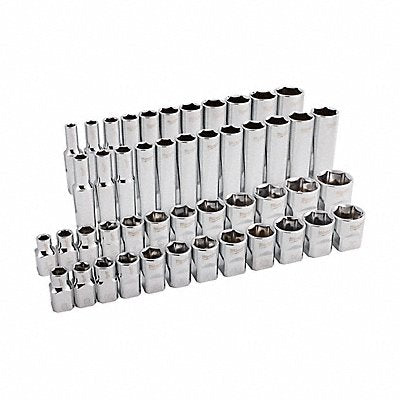 MILWAUKEE 48229285 Socket Set 98pc 6pt - 12pt