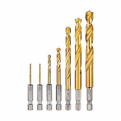 MILWAUKEE 48894637 Titanium Drill Bit Set