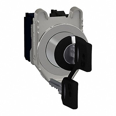 SCHNEIDER ELECTRIC XB4FG03 Selector Switch Keyed 3Pos 30mm Black