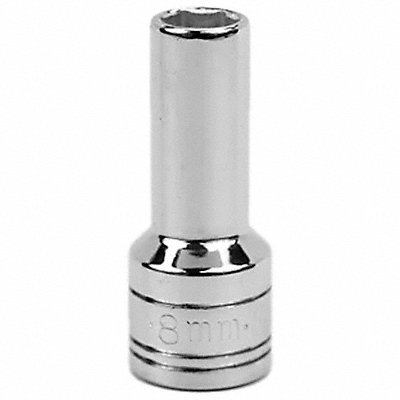SK PROFESSIONAL TOOLS 8408 Socket Steel Chrome 8 mm