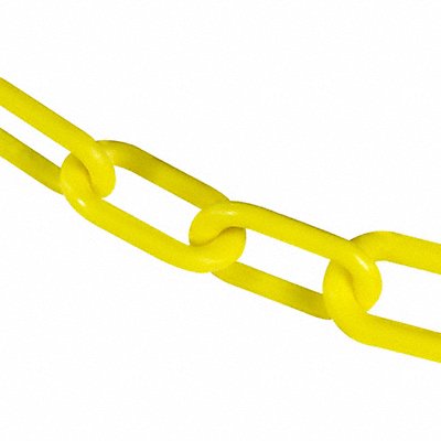 GRAINGER 80002300 E1226 Plastic Chain 300 ft L Yellow
