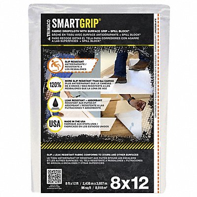 TRIMACO 85437 Drop Cloth 8 mil Canvas 12 ft L