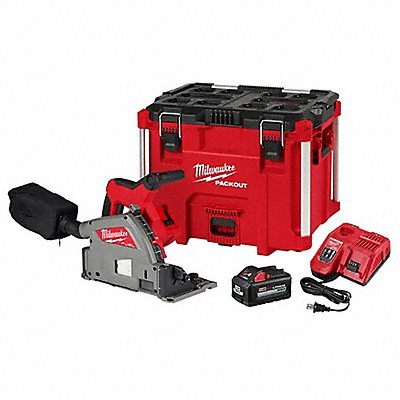 MILWAUKEE 283121 Plunge Track Saw Kit Cordless 6300 RPM