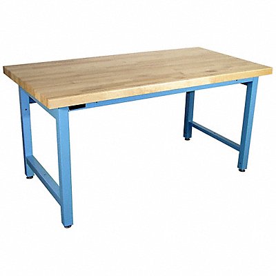 PRO-LINE HD6036MHDLEL14 Workstation Solid Maple Lt Blue