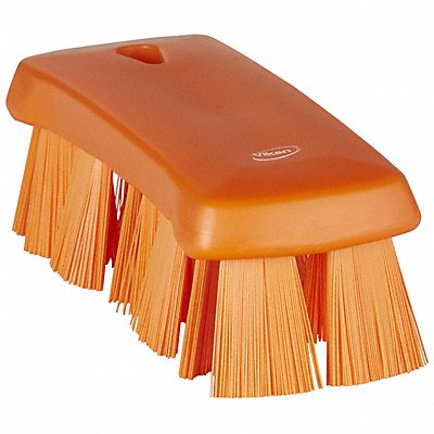 VIKAN 38917 K8360 Cleaning Brush 6 7/8 in L Orange Bristle