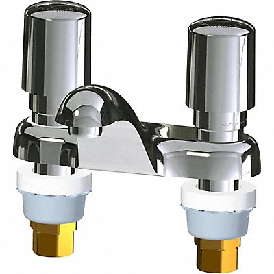 CHICAGO FAUCETS 802765ABCP Handle-Operated Faucet Deck Manual Metal