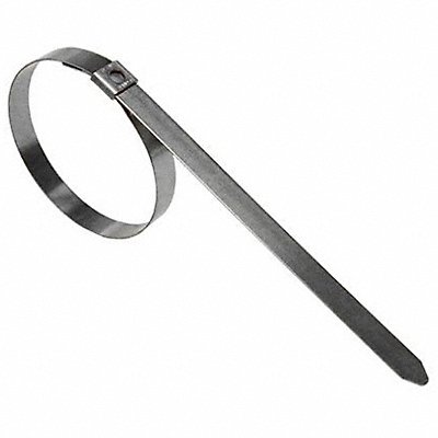 BAND-IT JU3568 Band Ties 1/4 W DimpleLock 2.75 OD PK100