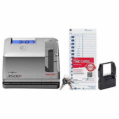 PYRAMID 3500ss Time Clock Digital 6 1/8 W x 5 3/4 H