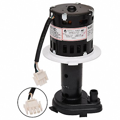 HARTELL HRIM12230 Ice Machine Pump Screened Intake 1/6 hp
