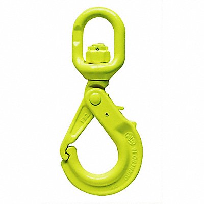 GUNNEBO LIFTING CFH038GJ09 Swivel Hook Chain Eye Self Locking