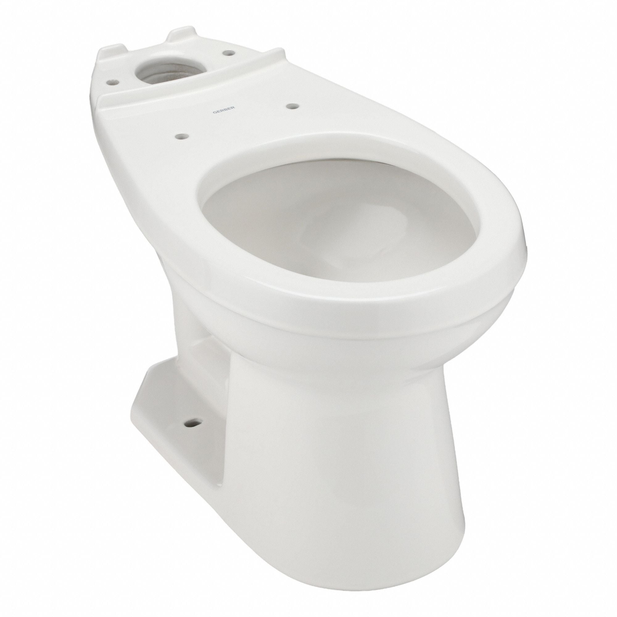 GERBER VP31552 Toilet Bowl Round Gravity Fed Whites