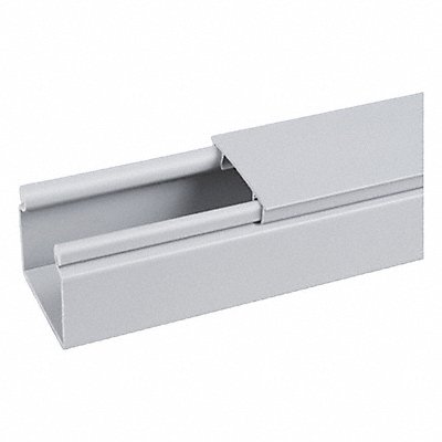 PANDUIT HS2X2LG6NM Base Wire Duct Gray L 6 Ft
