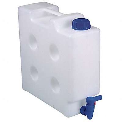 GRAINGER 04352100and05301000 Jerrican Carboy 10 L 335 mm H
