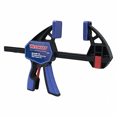 WESTWARD 806EN4 Bar Clamp Steel Standard Rail 300lb 80mm