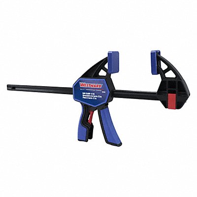WESTWARD 806EN5 Bar Clamp Steel Standard Rail 300lb 80mm