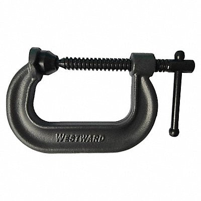 WESTWARD 806ET2 C-Clamp Grey 2-7/16 in Throat D.