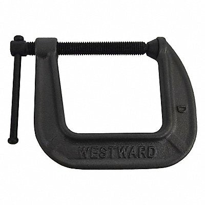 WESTWARD 806ET5 C-Clamp J.O. 2 1/2 T.D. 2 1/2 600 lb