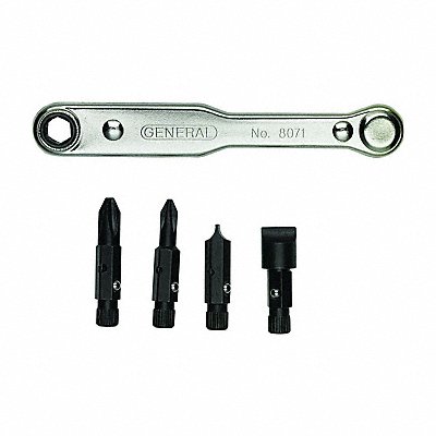 GENERAL 8071 OFFSET RATCHET SET