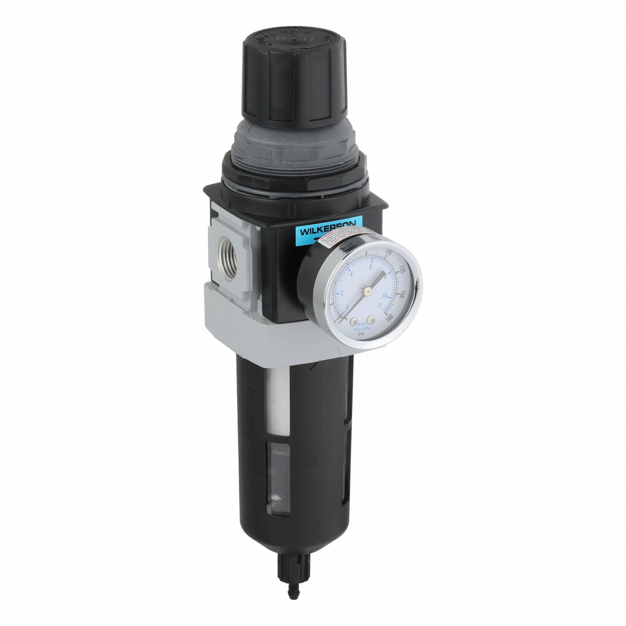 WILKERSON B2804FKG0B Filter/Regulator Aluminum Manual Drain