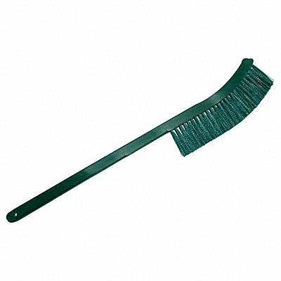 TOUGH GUY 807N33 Wand Brush Ergonomic Poly 24 Green