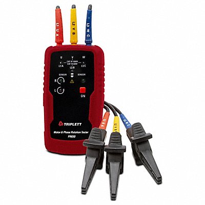 TRIPLETT PR650 Phase and Motor Rotation Tester Digital
