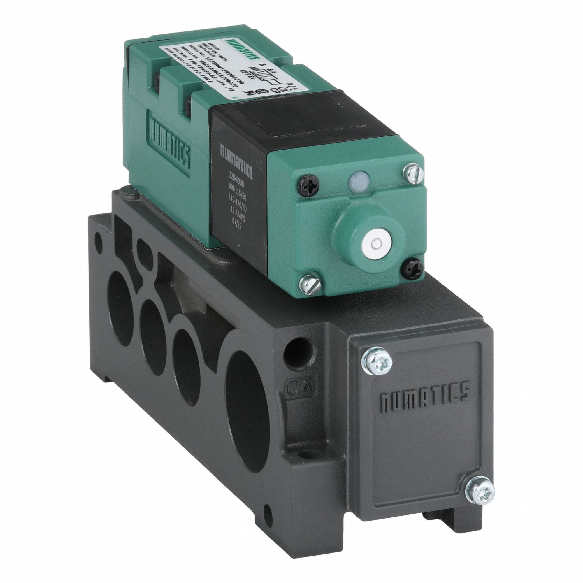 NUMATICS 153SA415K000030 Solenoid Air Control Valve Four-Way 150 psi