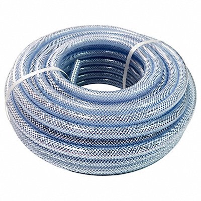 GRAINGER 809HZ4 Braided Tubing 3/8 IDx19/32 OD 100ft