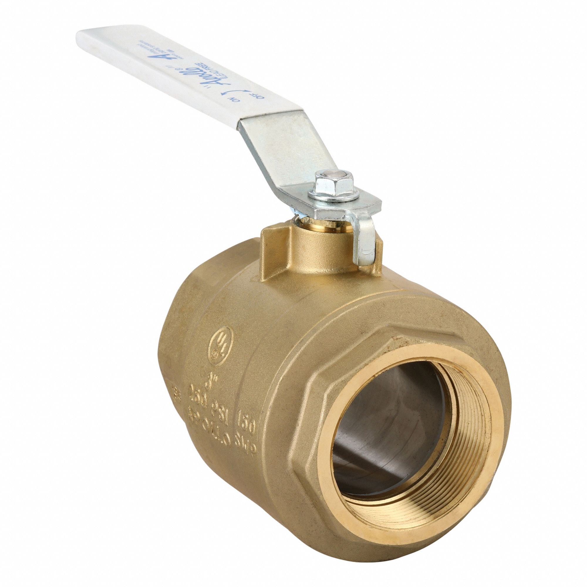 APOLLO 77FLF14001 Manual 2-Way Ball Valve NPT Brass