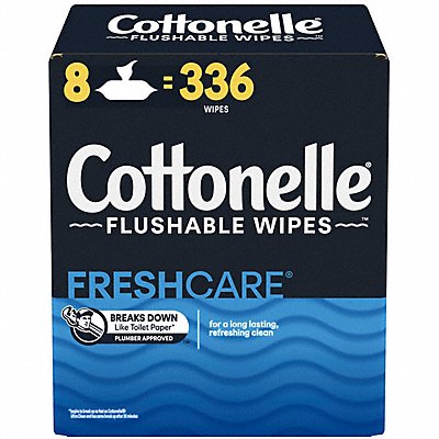 KIMBERLY-CLARK PROFESSIONAL 51826 Hand Sanitizer Wipes PK8 336 Wipes Fresh