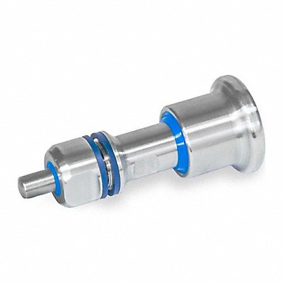 JW WINCO 81708BVHH Hygienic Indexing Plunger 16 Thread SS