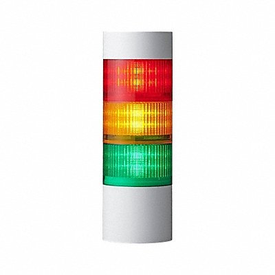 PATLITE LR103M2WJBWRYG Tower Light Assembly LED 100 mm Dia.