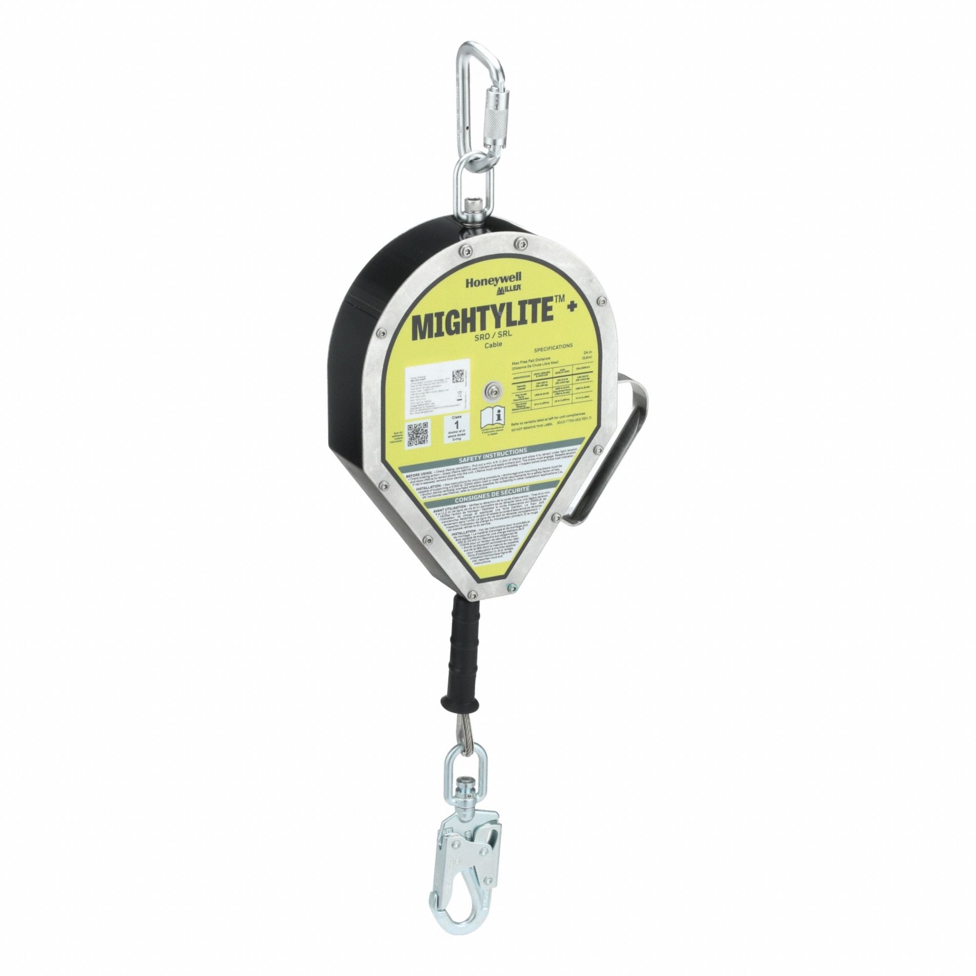 HONEYWELL MILLER MMLOSS10150FT 50FT RETRACT STAINLESS 420LB MIGHTLITE
