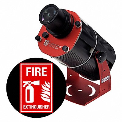 LASERGLOW TECHNOLOGIES HSV8F129X Fixed Image Projector 80 W 18 in Height