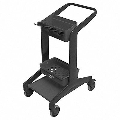 VIKAN 57009 Janitorial Cart Swivel Black PPP 23.4 lb