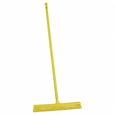 VIKAN 3199629626 Push Broom 59.1 in Yellow Bristle