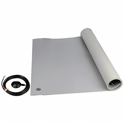 SCS 8203 Dissipative Floor Mat Grey 4 x 6 ft.