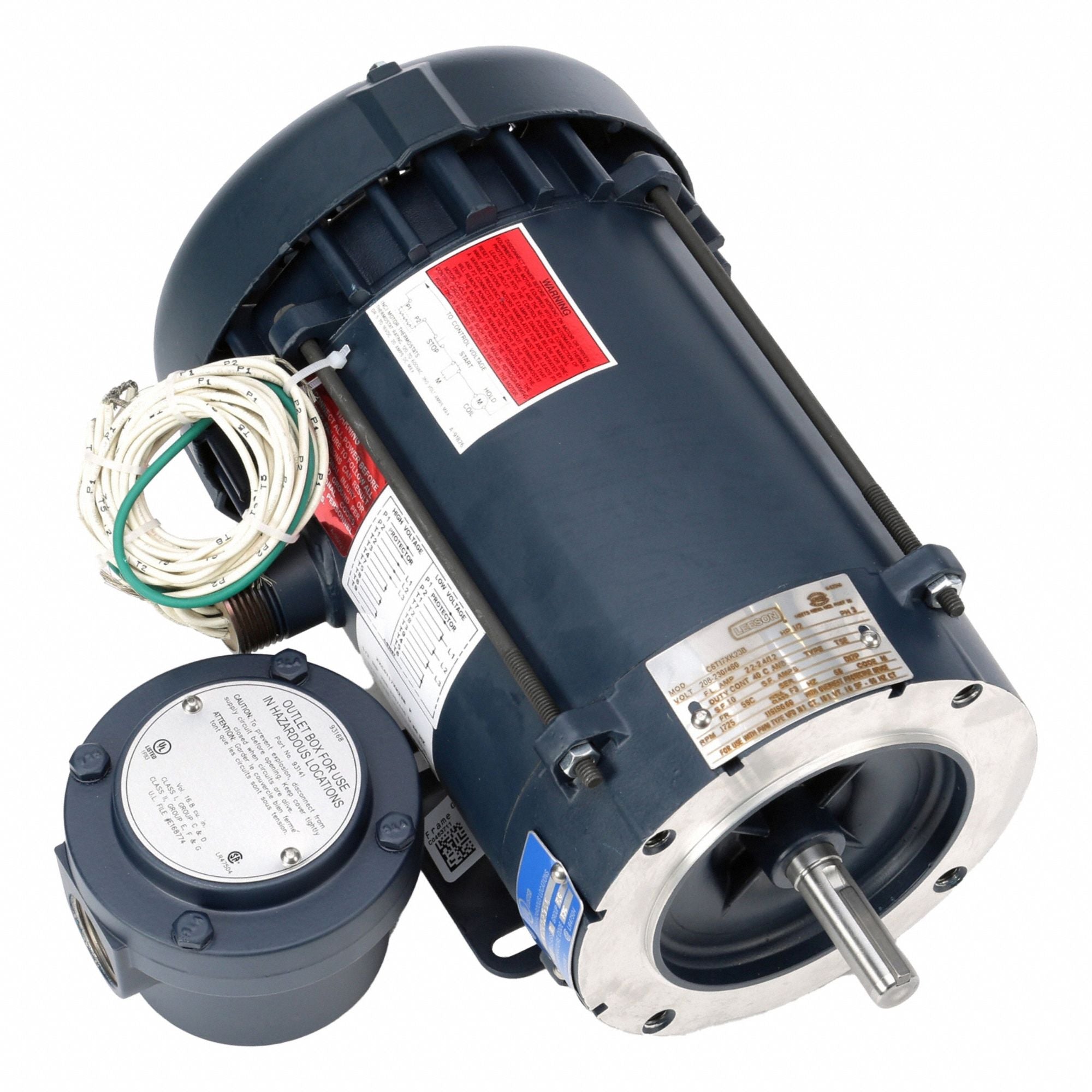 LESSON 11619000 Hazardous Location Motor 1701/1800 RPM