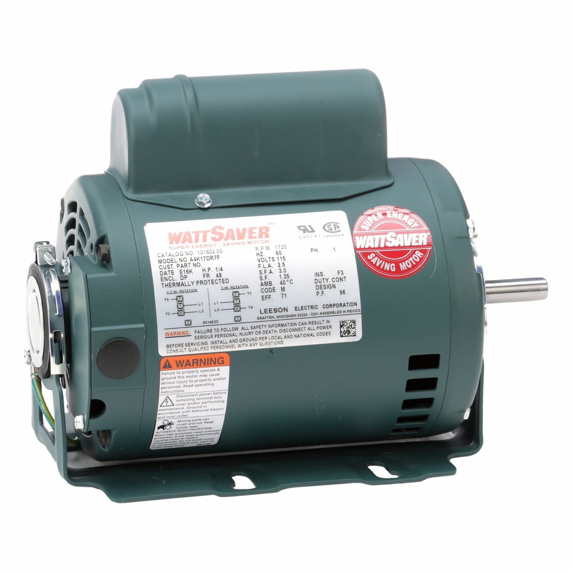 LESSON 10160200 Direct Drive Blower Motor 115V