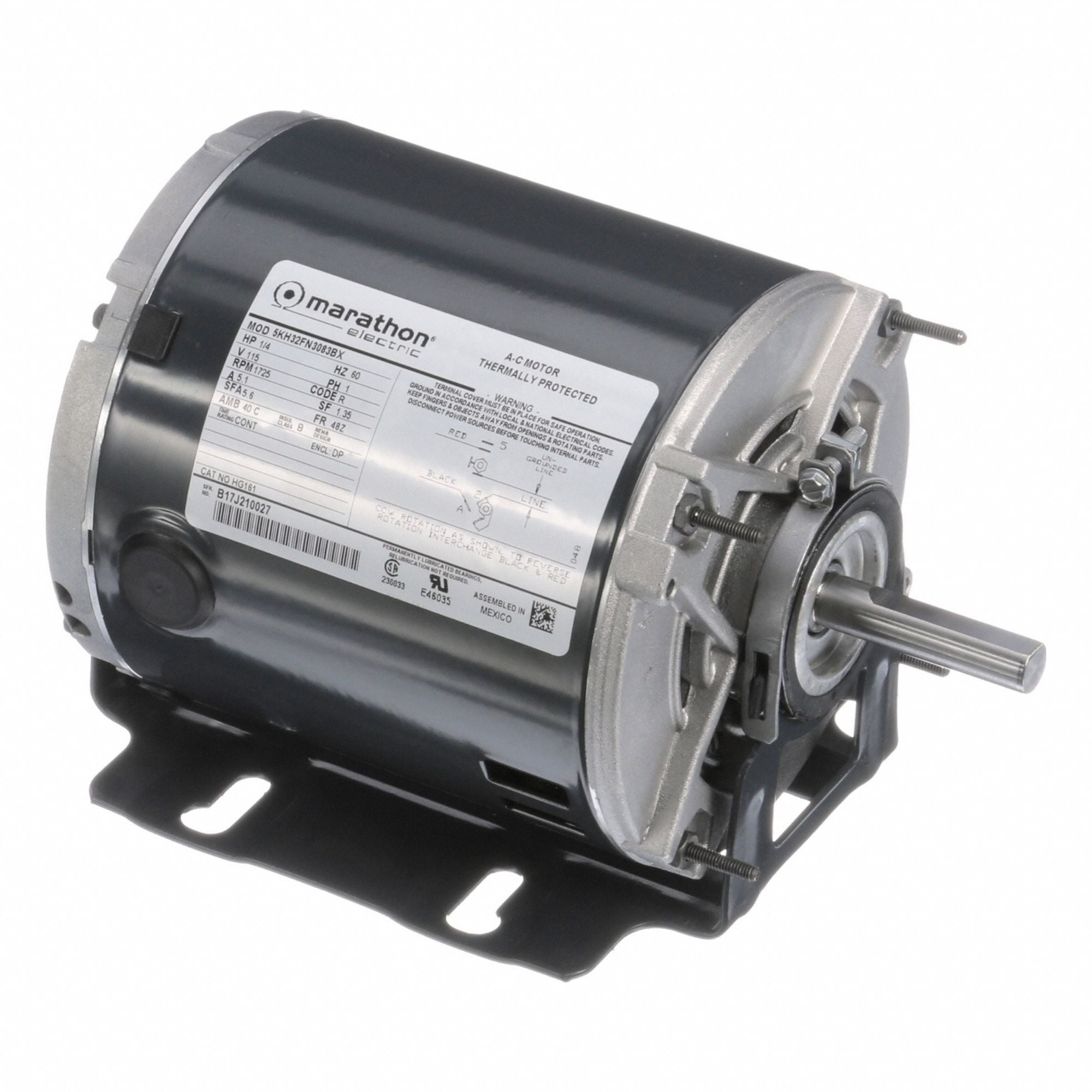 MARATHON MOTORS 5KH32FN3083X Direct Drive Blower Motor 115V