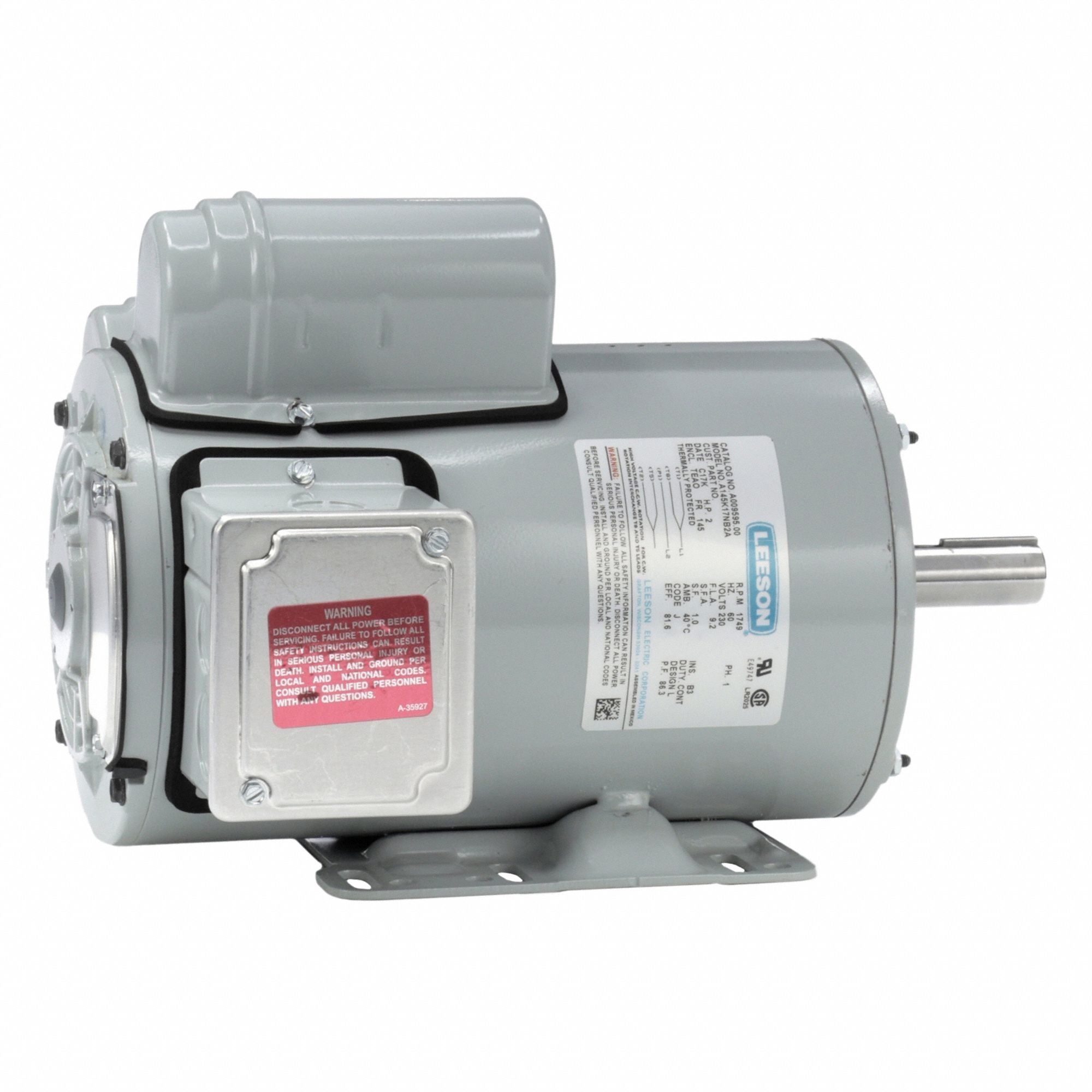 LESSON A00959500 Farm Duty Motor Farm Duty 230V AC